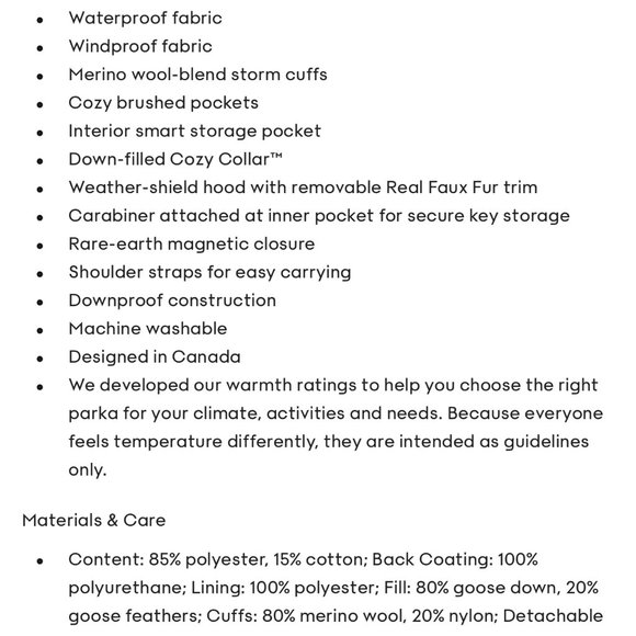 Aritzia - The Powder Parka (Mid- length) - Picture 9 of 9